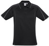 P303MS Mens Blade Polo Black/Silver Grey P303MS Mens Blade Polo Black/Silver Grey