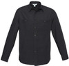 S306ML Mens Bondi Long Sleeve Shirt Black S306ML Mens Bondi Long Sleeve Shirt Black