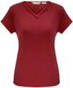 K819LS Ladies Lana Short Sleeve Top Cherry