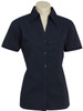 LB7301 Ladies Metro Short Sleeve Shirt Navy