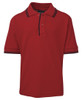 2KCP JB's Wear Kids Contrast Polo Red/Navy