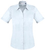 S770LS Ladies Monaco Short Sleeve Shirt White