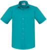 S770MS Mens Monaco Short Sleeve Shirt Teal