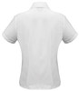 LB3601 Ladies Plain Oasis Short Sleeve Shirt White Back