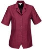S265LS Ladies Plain Oasis Overblouse Cherry S265LS Ladies Plain Oasis Overblouse Cherry