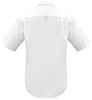 SH3603 Mens Plain Oasis Short Sleeve Shirt White Back