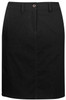 BS022L Lawson Ladies Chino Skirt Black BS022L Lawson Ladies Chino Skirt Black