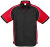 S10112 Mens Nitro Shirt Black/Red/White