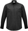 S820ML Mens Harper Long Sleeve Shirt Black/Silver S820ML Mens Harper Long Sleeve Shirt Black/Silver