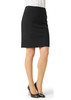 BS128LS Biz Collection Ladies Classic Knee Length Skirt Black