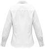 S118LL Ladies Luxe Long Sleeve Shirt White Back