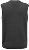 WV6007 Mens Woolmix Vest Charcoal Back