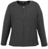 LC3505 Ladies 2-Way Zip Cardigan Charcoal