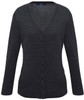 LC417L Ladies Milano Cardigan Charcoal