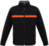 J510M Unisex Charger Jacket Black/Orange/Grey