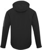 J10910 Mens Summit Jacket Black/Graphite Back
