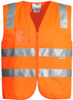 Syzmik Workwear ZV998 Unisex Hi Vis Zip Vest Orange Syzmik Workwear ZV998 Unisex Hi Vis Zip Vest Orange