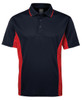 7PP JB's Wear Contrast Polo Navy/Red