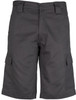 Syzmik Workwear ZW012 Mens Drill Cargo Short Charcoal