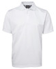 7SPP JB's Wear S/S Poly Polo White 7SPP JB's Wear S/S Poly Polo White