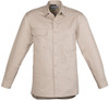 Syzmik Workwear ZW121 Mens Lightweight Tradie L/S Shirt Sand