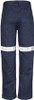 Syzmik Workwear ZW004S Mens Taped Utility Pant (Stout) Navy Back Syzmik Workwear ZW004S Mens Taped Utility Pant (Stout) Navy Back