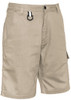 Syzmik Workwear ZS505 Mens Rugged Cooling Vented Short Khaki