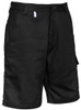 Syzmik Workwear ZS505 Mens Rugged Cooling Vented Short Black