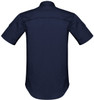 Syzmik Workwear ZW405 Mens Rugged Cooling S/S Shirt Navy Back