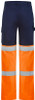 Syzmik Workwear ZP980 Mens Bio Motion Hi Vis Taped Pant Orange/Navy Back Syzmik Workwear ZP980 Mens Bio Motion Hi Vis Taped Pant Orange/Navy Back