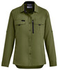 Syzmik Workwear ZW760 Womens Outdoor L/S Shirt Army