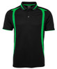 7SWP JB's Wear Swirl Polo Black/Pea Green 7SWP JB's Wear Swirl Polo Black/Pea Green
