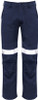 Syzmik Workwear ZP523 Mens Traditional Style Taped Work Pant Navy