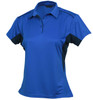 1161 Stencil Freshen Ladies S/S Polo Royal/Navy