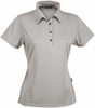 1159 Stencil Argent Ladies S/S Polo Sandstone