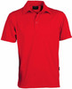 1054 Stencil Glacier Mens S/S Polo Red 1054 Stencil Glacier Mens S/S Polo Red