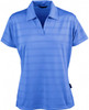 1153 Stencil Ice Cool Ladies S/S Polo Ocean Blue