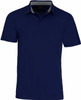 1064 Stencil Kahve Mens S/S Polo Navy