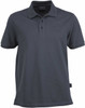 7015 Stencil Traverse Mens S/S Polo Charcoal