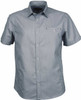 2033 Stencil Empire Mens S/S Shirt Grey/Charcoal