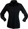 2135L Stencil Candidate Ladies L/S Shirt Black