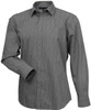 2036L Stencil Silvertech Mens L/S Shirt Charcoal