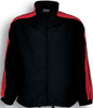 CJ0535 Unisex Tracksuit Jacket Black/Red CJ0535 Unisex Tracksuit Jacket Black/Red