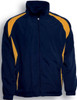 CJ1025 Kids Training Track Jacket Navy/Gold
