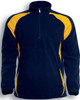 CJ1050 1/2 Zip Sports Pullover Navy/Gold