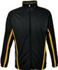 CJ1495 Kid's Elite Sports Track Jacket Black/Gold CJ1495 Kid's Elite Sports Track Jacket Black/Gold
