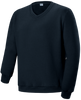 CJ1617 Bocini Adults V Neck Fleece Jumper Black CJ1617 Bocini Adults V Neck Fleece Jumper Black