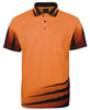 6HVRS JB's Wear Hi Vis Rippa Sub Polo Orange/Black 6HVRS JB's Wear Hi Vis Rippa Sub Polo Orange/Black