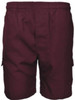 CK1403 Boys School Cargo Shorts Maroon