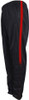 CK1558 Unisex Adults Sublimated Track Pants with Lining Black/Red CK1558 Unisex Adults Sublimated Track Pants with Lining Black/Red